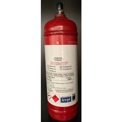 1 Liter Mehrweg Kältemittel Flasche gefüllt. mit 800g...
