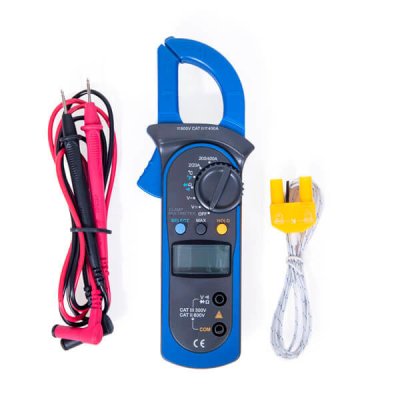 Digitales Zangen-Muiltimeter für Strom/Spannung/Wiederstand/Temp.